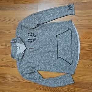 Victoria's Secret PINK Quarter Zip Sweatshirt/ M